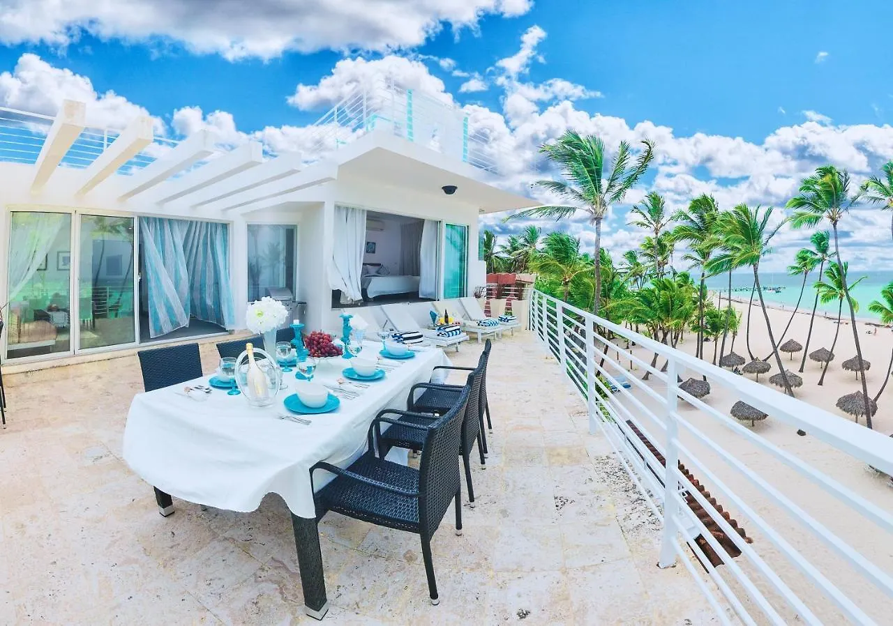 Dream Punta Cana Beachfront Apartment - 4-Bedroom Penthouse With Rooftop Bbq & Ocean Views